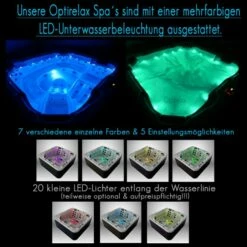Whirlpool Optirelax V -Baden Verkaufs-Shop 5 Whirlpool mit LED Beleuchtung 600x600 2