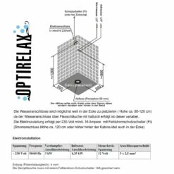 Dampfdusche Infrablack ER90 -Baden Verkaufs-Shop Anschlussplan58bcd63ad57eb 1280x1280