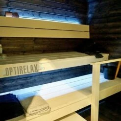 Design Saunahaus OPTIRELAX® Style M+ -Baden Verkaufs-Shop Aussensauna Style I OPTIRELAX Style I Inneneinrichtung 1280x1280