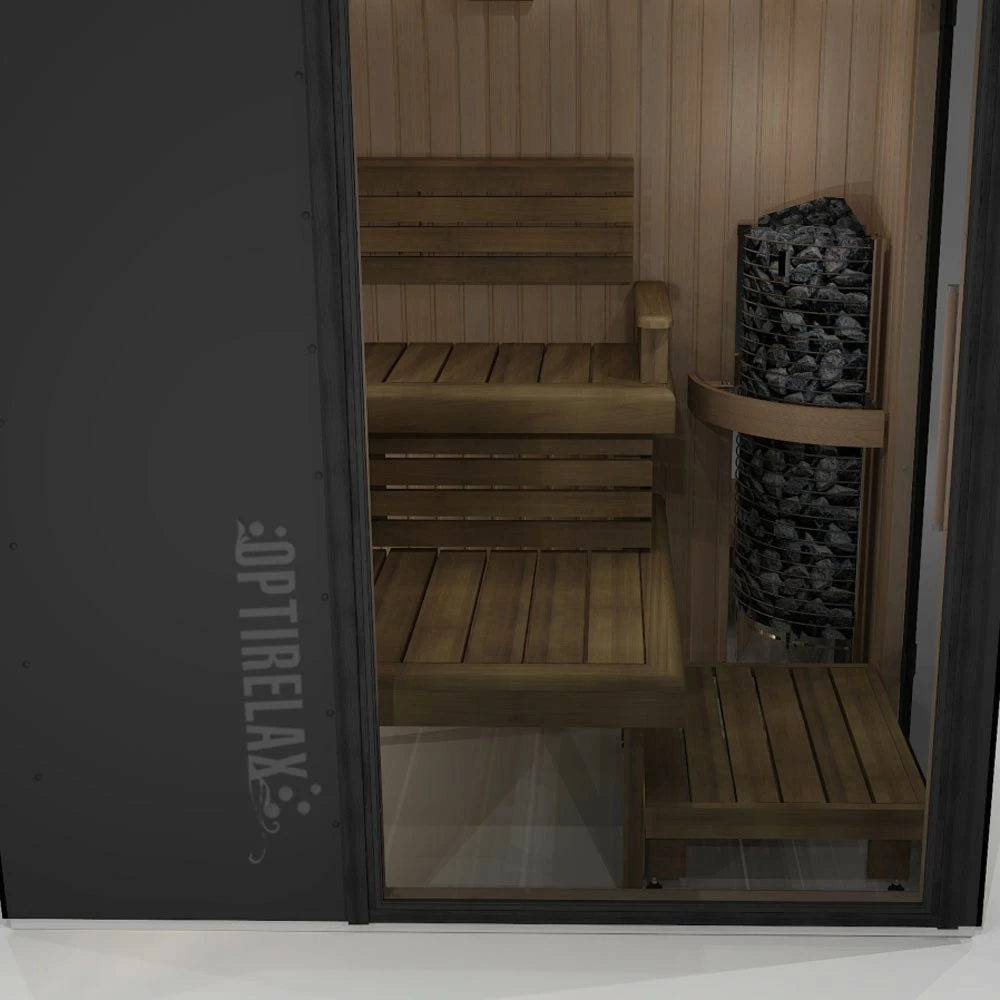 Terrassen-Balkon Sauna OPTIRELAX View S-B 6 Terrassen-Balkon Sauna OPTIRELAX View S-B – Bild 4