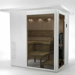 Baden Verkaufs-Shop 22 Balkon-Terrassen Sauna OPTIRELAX View S-W