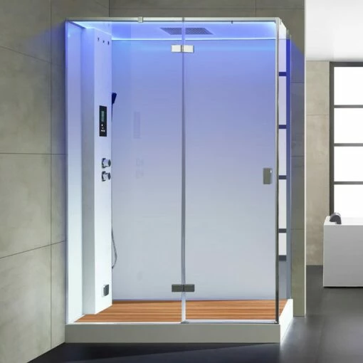 Dampfdusche 2 Personen - 150x90 DH150W -Baden Verkaufs-Shop Dampfdusche 2 Personen 150x90 DH150WL 1280x1280