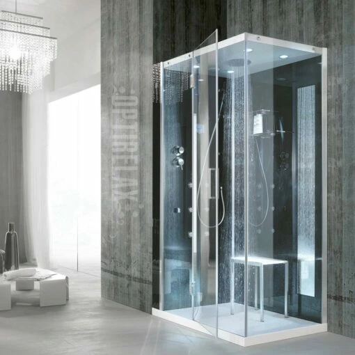 Duschkabine-Dampfdusche GG TM-EN -Baden Verkaufs-Shop Dampfdusche Dusche mit Sauna kaufen OPTIRELAX TI E 1280x1280