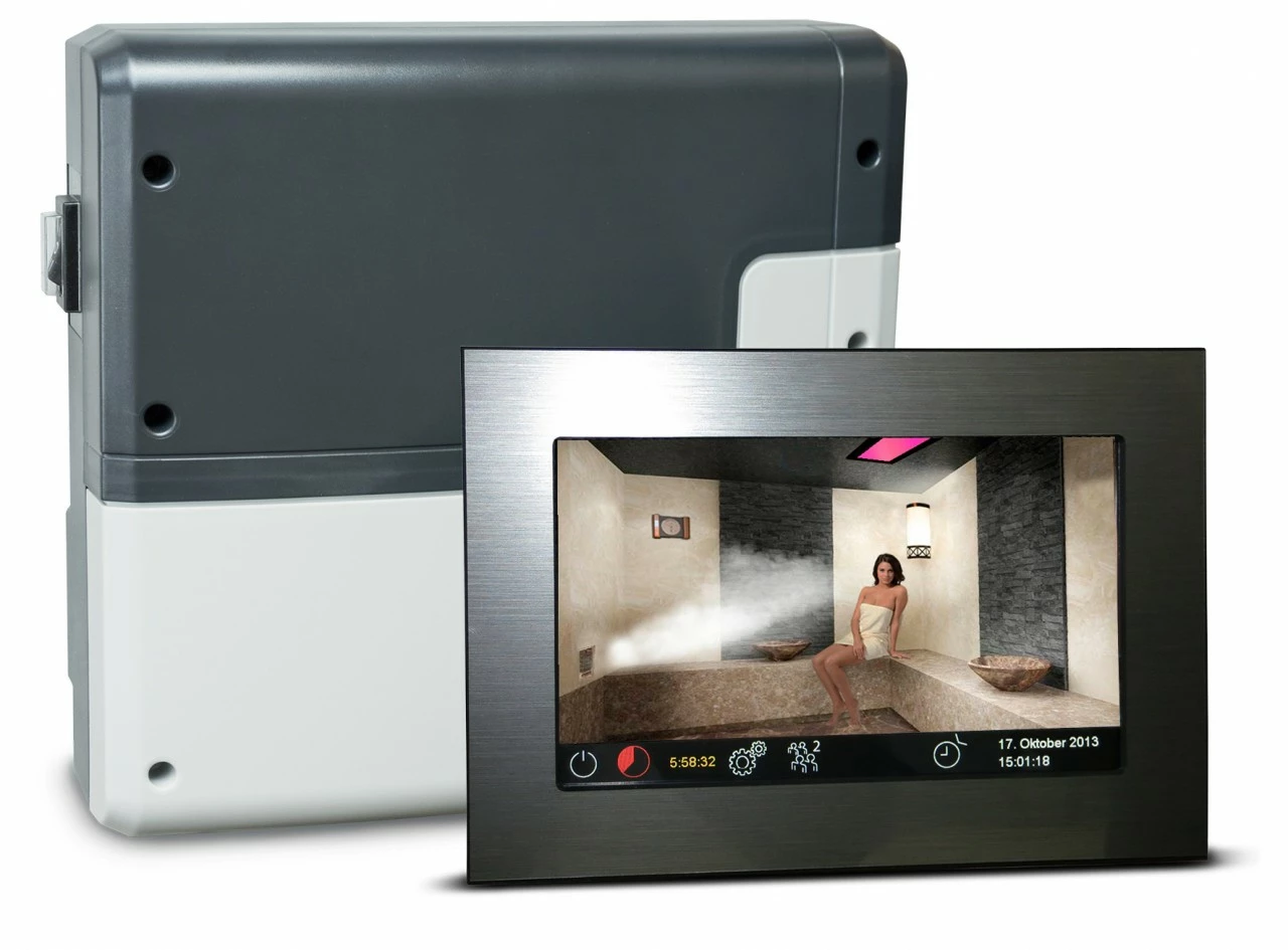 Luxus -Dampfsauna Steuerung Touch 3 Luxus -Dampfsauna Steuerung Touch