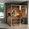 Luxus Sauna Mit Glasfront - GG - Sauna Tonic -Baden Verkaufs-Shop Deisgn Sauna mit Glas OPTIRELAX Sauna GG Kalika 1280x1280