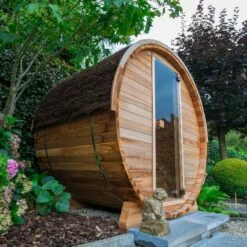 Garten Infrarotkabine Saunafass Lux