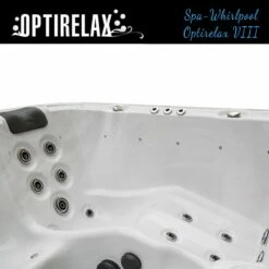 Whirlpool Optirelax VIII 21 Whirlpool Optirelax VIII -Baden Verkaufs-Shop GArtenwhirlpool Optirelax 8 mit einer Super Massageliege 1280x1280