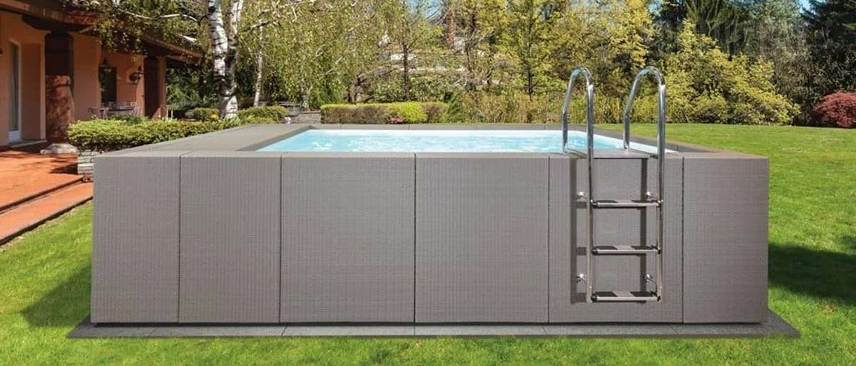 Luxus Aufstellpool Mit Verkleidung - DVL+ 4 Luxus Aufstellpool Mit Verkleidung - DVL+ – Bild 2