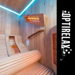 Luxus Infrarotsauna ERGO LUX-II -Baden Verkaufs-Shop Infrarot Ligekabine Optirel 1280x1280