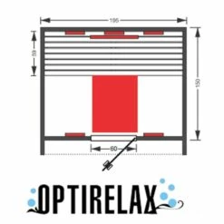 Garten Infrarotkabine Saunafass Lux -Baden Verkaufs-Shop Infrarot Saunafass596773de0db10 1280x1280