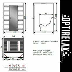 Luxus Infrarotkabine Ergo-II -Baden Verkaufs-Shop Infrarotkabien ERgo II 1280x1280