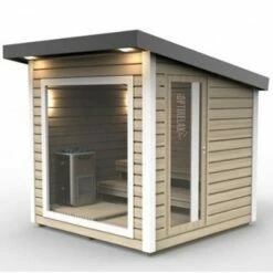 Terrassen-/Gartensauna OPX-WP Look I