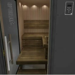 Terrassen-Balkon Sauna OPTIRELAX View S-B 10 Terrassen-Balkon Sauna OPTIRELAX View S-B -Baden Verkaufs-Shop Kleine Sauna fuer draussen OPTIRELAX Outdoor sauna View S 1280x1280