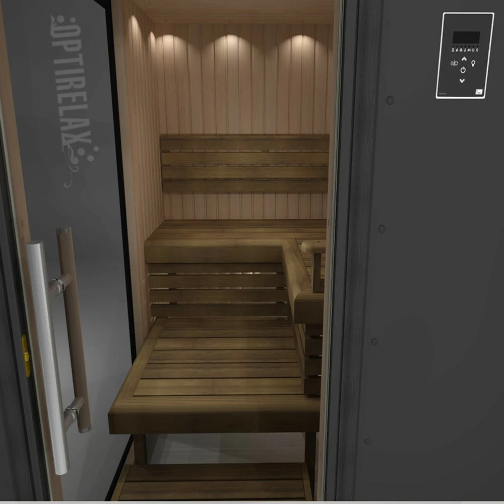 Terrassen-Balkon Sauna OPTIRELAX View S-B 5 Terrassen-Balkon Sauna OPTIRELAX View S-B – Bild 3
