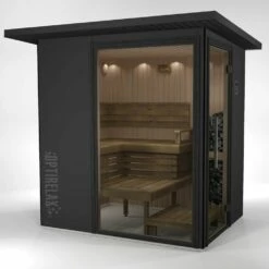 Terrassen-Balkon Sauna OPTIRELAX View S-B