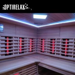 Kombisauna - OPTIRELAX® Wien -Baden Verkaufs-Shop Kombisauna OPTIRELAX Zeder Sauna mit Infrarot 1280x1280