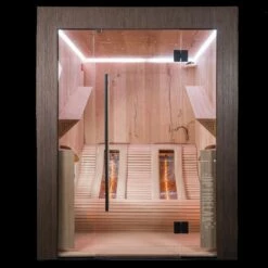 Luxus Infrarotsauna ERGO LUX-II -Baden Verkaufs-Shop Liege infrarotsauna Deluxe 1280x1280