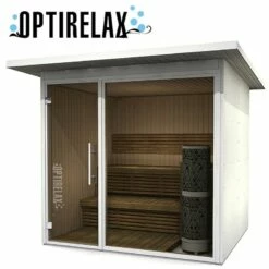 Design Gartensauna Optirelax VIEW -Baden Verkaufs-Shop Luxus Aussensauna Gartensa 1280x1280