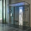Premium Duschkabine GG - Rigenera + Gemini B -Baden Verkaufs-Shop Luxus Duschkabine Luxus Shower OPTIRELAX 2 Personen XL Dusche 1280x1280