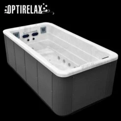 SwimSpa Pool Ultraswim I -Baden Verkaufs-Shop Luxus Swimspa Pool f r kleinen Garten OPTIRELAX Ultraswim Schwimmspa 1200x520