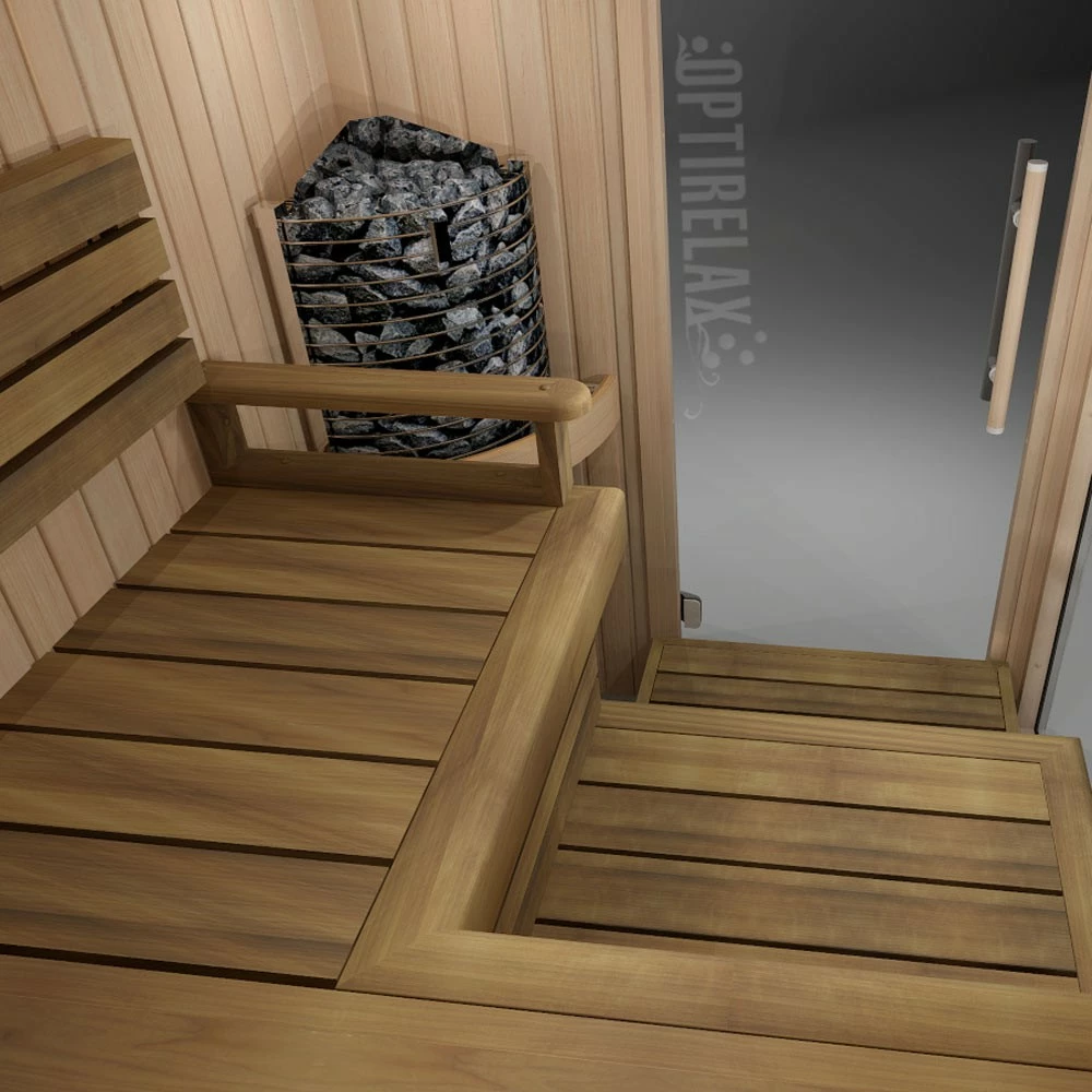 Terrassen-Balkon Sauna OPTIRELAX View S-B 8 Terrassen-Balkon Sauna OPTIRELAX View S-B – Bild 6