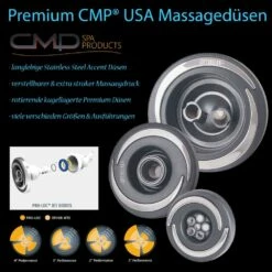 Gartenwhirlpool OPTIRELAX® Edition-Q Mojito -Baden Verkaufs-Shop OPTIRELAX Whirlpool CMP Premium Wasser Massage Duesen6035fea18305a 1280x1280