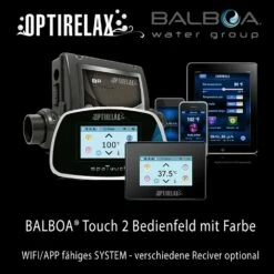 Gartenwhirlpool OPTIRELAX® Edition-Q Mojito -Baden Verkaufs-Shop Optirelax Whirlpool Balboa Touch 2 Bedienfeld Wifi Whirlpool6035fea075259 1280x1280