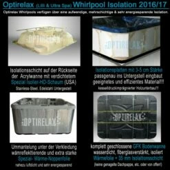 Swim Spa Optiswim II -Baden Verkaufs-Shop Optirelax swimspa Isolation 2017 1200x520