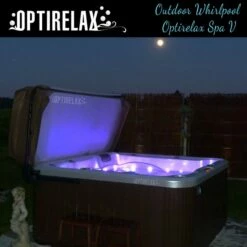 Whirlpool Optirelax V -Baden Verkaufs-Shop Oudoor Gartenwhirlpool Optirelax Spa V mit LED 1280x1280