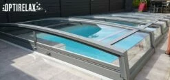 Flache Pool Überdachung AZ-NEO -Baden Verkaufs-Shop Pool Abdeckung NEO OPTIRELA 1200x520