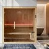 Moderne Sauna Mit Ofen - GG - Sauna Home M -Baden Verkaufs-Shop Privat Sauna OPTIRELAX Sauna f r zu Hause Wellnessraum mit Sauna daheim 1280x1280