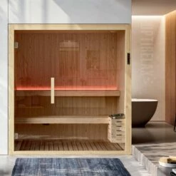 Moderne Sauna Mit Ofen - GG - Sauna Home M