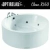 Freistehende Whirlpool Badewanne Clean R160 -Baden Verkaufs-Shop Runde Whirlwanne Badewanne Clean R180 1280x1280