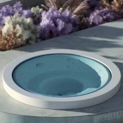Runder Whirlpool - Infinity Minipool - ZK-Spa R230 -Baden Verkaufs-Shop Runder Pool im Boden eingelassen Einbau Whirlpool rund8QQOCrxXixAzO 1280x1280