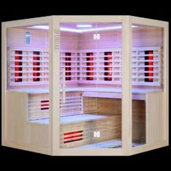 Baden Verkaufs-Shop -Baden Verkaufs-Shop Sauna Kombination OPTIRELAX Sauna Modell Wien 1280x1280