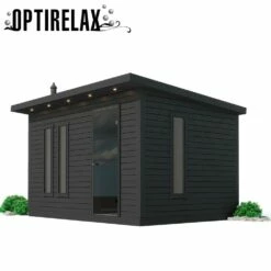 Außensauna Mit Vorraum OPTIRELAX® Easy S+