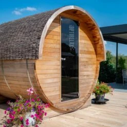 Zeder Saunafass Premium-I Spezial -Baden Verkaufs-Shop Saunafass aus Zeder auf der Terrasse Premium OPTIRELAX FasssaunayKpqj7cwlA7K7 1280x1280