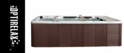 Turbinen Swimspa & Whirlpool - Hot & Wave I -Baden Verkaufs-Shop Schwimmspa mit Whirlpool Optirelax Hot wave 1200x520