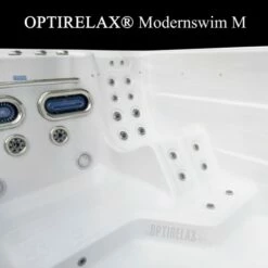 Swimspa Gegenstrompool OPTIRELAX® Modernswim M -Baden Verkaufs-Shop Swimspa Pool Modernswim M OPTIRELAX Kleiner breiter Swim Spa 1200x520