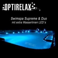 Swim Spa Optiswim Supreme Duo -Baden Verkaufs-Shop Swimspa Pool Supreme Duo mi 1200x520