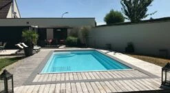 Luxus Ceramic Polyester Pool LCP-N45-N100 -Baden Verkaufs-Shop Terrassen Pool Schwimmbecken eingebaut 1200x520