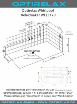 Whirlpoolwanne OPTIRELAX® WELL L170/L160/L150 -Baden Verkaufs-Shop Well170 planZQjkt2OwlHkFY 1280x1280