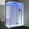 Dampfdusche 2 Personen - 150x90 DF150S -Baden Verkaufs-Shop Wellness Dusche Dampdusche 150x90 flache Duschtasse 1280x1280