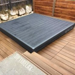 Whirlpool Abdeckung OPTI-MOVE Spa -Baden Verkaufs-Shop Whirlpool Abdeckung Optirelax MOVE SPA fahrbare und begahbare Terrassen Whirlpool Abdeckung 1280x1280