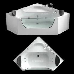 Eckwhirlpool Mit Glas Optirelax OP-F150