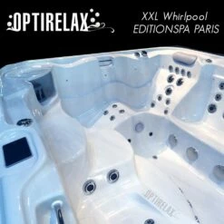 XXL Whirlpool OPX-Energyspa Paris -Baden Verkaufs-Shop XL Outdoor Whirlpool OPTIRELAX Paris mit Haltegriff und Treppe im Pool5c3d49f8250a0 1280x1280
