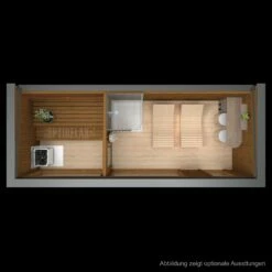 Gartenhaus Mit Sauna Mit Vorraum OP-WP SPACE V -Baden Verkaufs-Shop XXL Saunahaus mit Vorraum Gartensauna mit Vorraunm 1280x1280