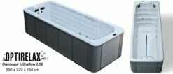 Swimspa Gegenstrompool OPTIRELAX® Ultraflow L59 -Baden Verkaufs-Shop Xl Swimspa OPTIRELAX Schwimspa Pool extra lang und tief Gegenstrompool Str mungsbecken Ultraflow L59 1200x520 1
